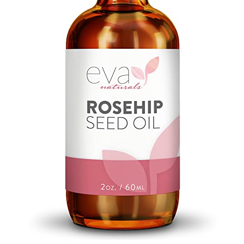 Pure Rosehip Seed Oil (2 Fl Oz)- Rosehip Oil for Face Aids Stretch Mark and Scar Removal - Facial Oil Reduces Inflammation, Collagen for Radiant Skin - Face Oil - Best Rose Hip Oil for Face -