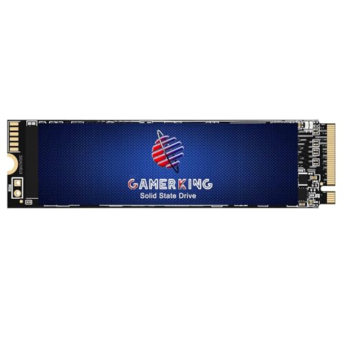 GAMERKING 128GB M.2 NVME SSD 2280 PCIe Gen 3 x4, Internal Solid State Drive up to 1600MB/s 3D NAND Flash M Key Low Power Consumption Disk, Upgrade Storage for Desktop, Laptop -