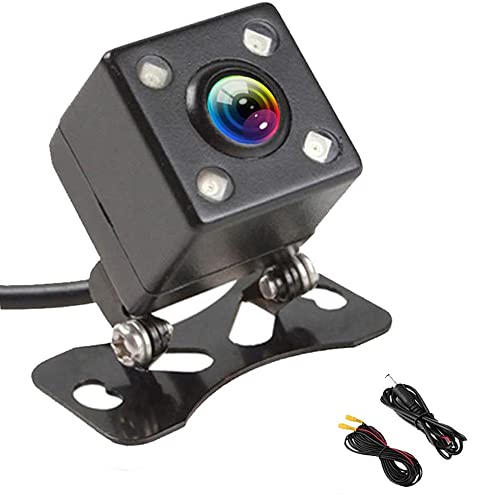 Car Rear View Camera Backup Parking Camera 4 LED Night Vision Waterproof 170 Mini Car Parking Reverse Backup Camera -