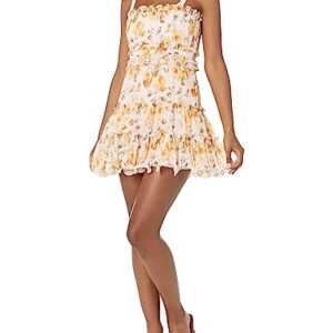 LIKELY Women's Alex Dress, Soft Pink Multi, 10 -