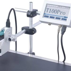 Lbxlhr Industrial Inkjet Printer,Online Inkjet Coder with Touch Screen,Commercial Date Coding Machine,Barcode/Batch Number/Label/Image/Date Printer(12.7mm) -