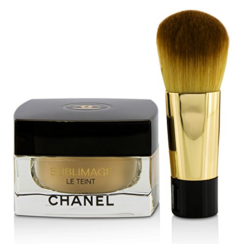 Chanel Sublimage Le Teint Background Makeup, Plus Glass Jar and Brush 30 ml -
