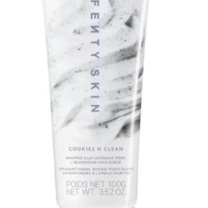 Fenty Skin Cookies N Clean Whipped Clay Intensive Pore + Blackhead Face Scrub -