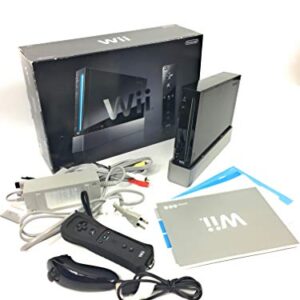 Nintendo Wii Console Japanese Version (Black) -