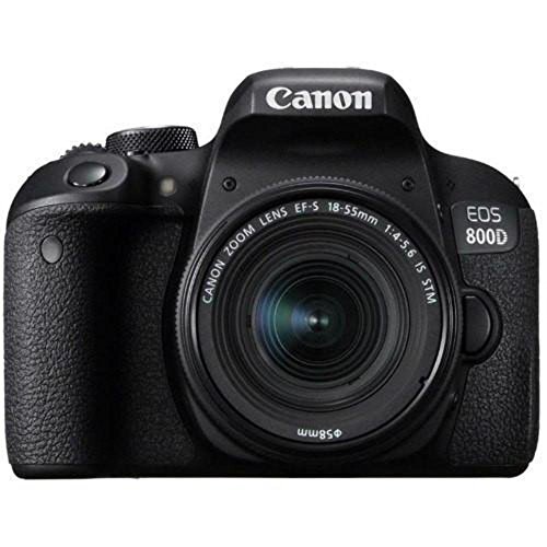 Canon EOS 800D Digital SLR with 18-55 is STM Lens Black International Model -