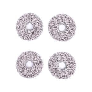 ECOVACS Washable Mopping Pads 4 PCS - For DEEBOT X1Series Omni Models, Gray -