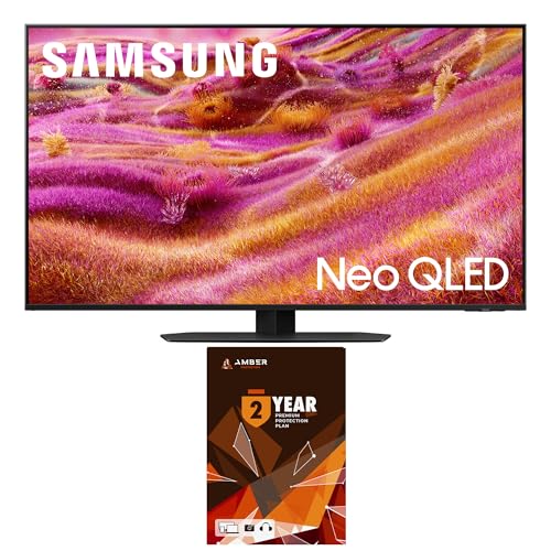 SAMSUNG QN43QN90FAFXZA 43 Inch Neo QLED 4K QN90F Vision AI Smart TV with 2 Year Amber Protection Plan (2025) -
