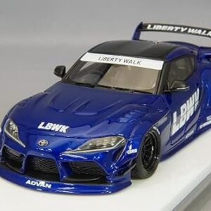 Makeup Idolon 1/43 LB-Works GR Supra Candy Blue / LD97 Wheel LB017C #Liberty Walk -