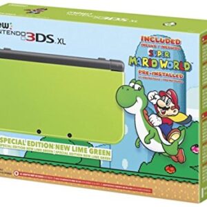 Nintendo New 3DS XL - Lime Green Special Edition [with AC Adapter] -