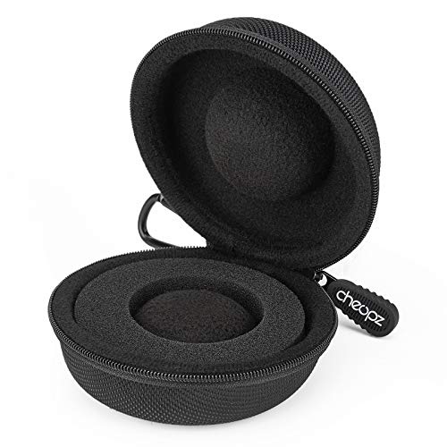 Cheopz Travel Watch Case Single Storage Box for Wristwatches & Smart Watches up to 50mm, Black -