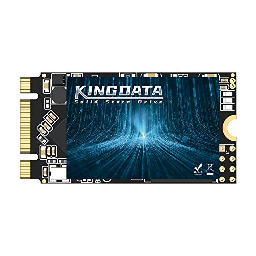 KINGDATA M.2 2242 SSD 128GB Ngff Internal Solid State Drive High-Performance Hard Drive for Desktop Laptop SATA III 6Gb/s Includes SSD(128GB, M.2 2242) -
