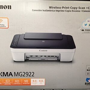 CANON PIXMA MG2922 Wireless All-in-One Inkjet Printer, 4800 x 600 dpi - Blue Finish -