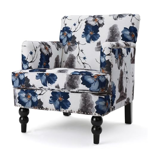 Christopher Knight Home Boaz Fabric Club Chair - Floral Print -