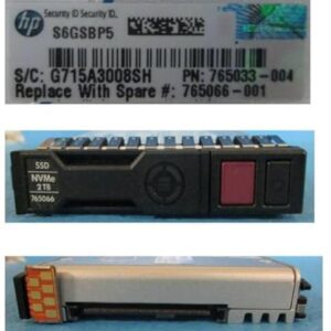 Hewlett Packard Enterprise DRV SSD 2TB 2.5 NVME LE SC2 PLP, 765066-001 (PLP) -