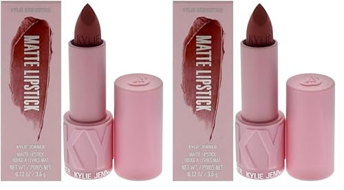 Kylie Cosmetics Matte Lipstick - 808 Kylie for Women - 0.12 oz Lipstick (Pack of 2) -