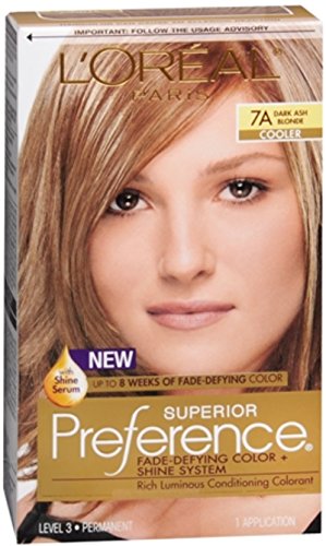 L'Oreal Superior Preference - 7A Dark Ash Blonde (Cooler) 1 Each (Pack of 11) -