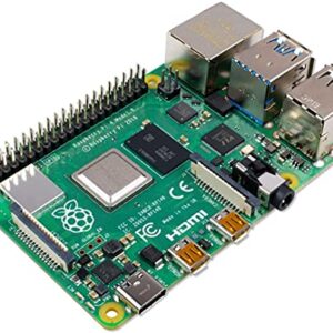 Raspberry SC15184 Pi 4 Model B 2019 Quad Core 64 Bit WiFi Bluetooth (2GB) -