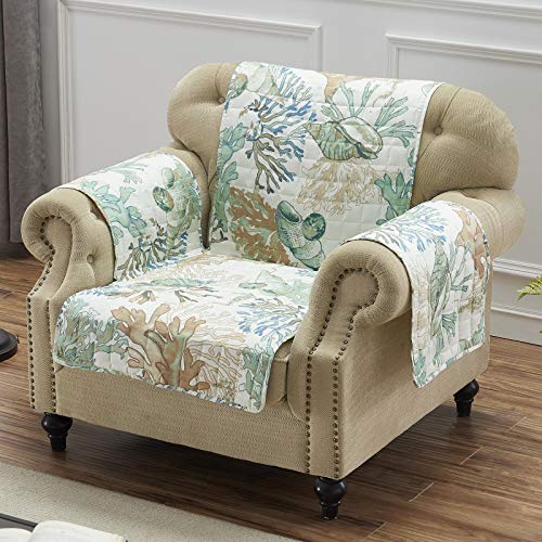 Barefoot Bungalow Atlantis Slipcover, Arm Chair, Jade -