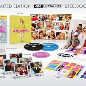 Clueless Amazon Exclusive 30th Anniversary Edition [4K UHD Steelbook + Blu-Ray + Digital Copy] -