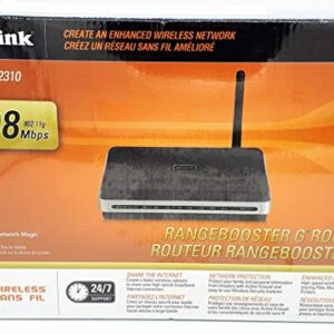 D-Link RangeBooster WBR-2310 802.11g 4-Port Router -