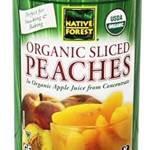 Native Forest Peach Sliced, 15 oz -