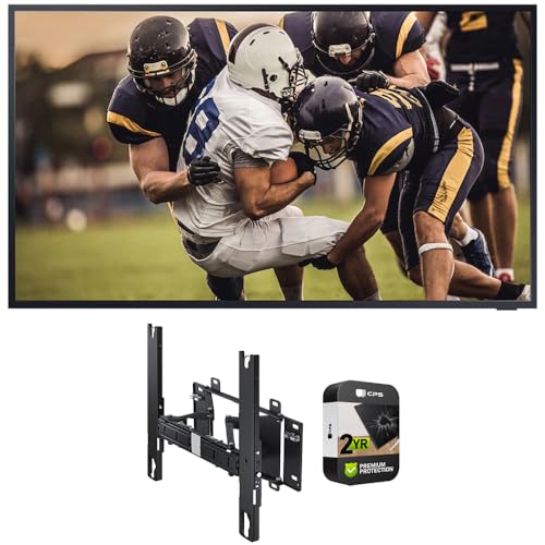 SAMSUNG QN75LST7TA 75" The Terrace QLED 4K UHD HDR Smart TV Bundle with The Terrace TV Wall Mount and Premium 2 YR CPS Enhanced Protection Pack -