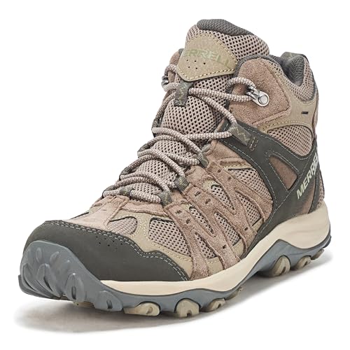 Merrell Men's Accentor 3 MID WP Hiking Boot, New Boulder, 7 Wide -
