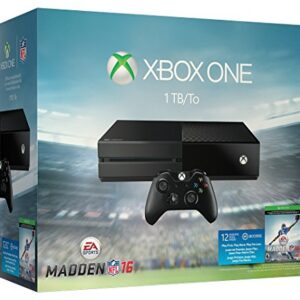 Xbox One 1TB Console - EA Sports Madden NFL 16 Bundle -