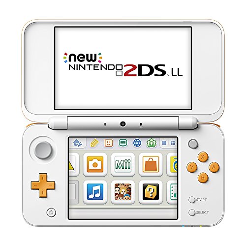 NEW New Nintendo 2DS LL Console System White x Orange Region JAPAN import -