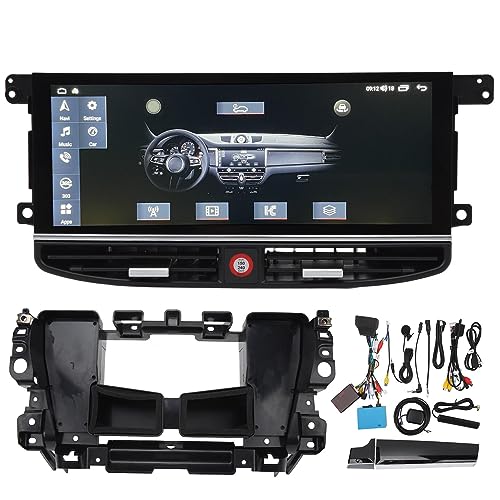 NDNCZDHC Car Stereo Radio GPS Navigation 12.3in Touchscreen Carplay Support 360 Panoramic Image for Panamera 970 LHD(6+128g) -