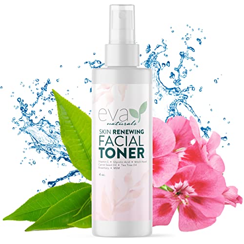 Witch Hazel Face Toner - Dry/Sensitive/Acne/Oily Skin - Hydrating Toner (4oz) -
