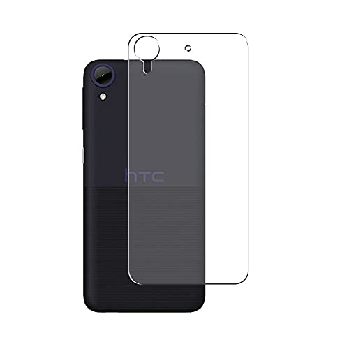 [2 Pack] Synvy Back Protector Film, compatible with HTC Desire 650 Guard Skin Sticker [ Not Tempered Glass Screen Protectors ], Transparent -
