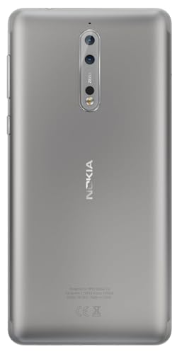 Nokia 8 Dual-SIM 64GB ROM + 4GB RAM (GSM only | No CDMA) Factory Unlocked 4G/LTE Smartphone (Steel) - International Version -