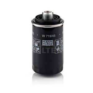 Mann-Filter W 719/45 Spin-on Oil Filter (Pack of 2) -