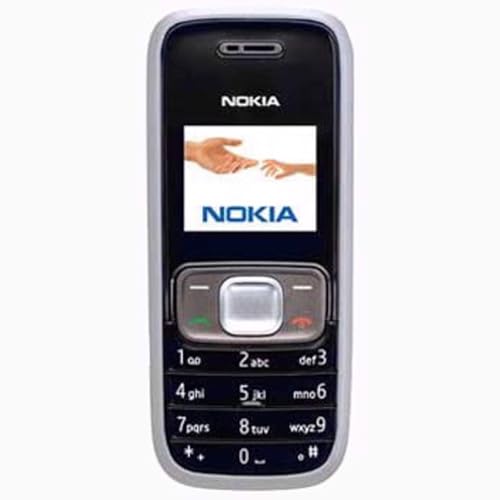 Nokia 1209 Single-SIM (GSM Only | No CDMA) Factory Unlocked 2G GSM Cellphone (Gray)-International Version -