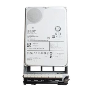 Hard Disk Drive YF87J 0YF87J TH-0YF87J Compatible Replacement Spare Part for Dell Seagate Exos X10 ST10000NM0256 10TB 3.5 inch 7200RPM 256MB Cache SAS 12.0Gb/s Internal HDD -