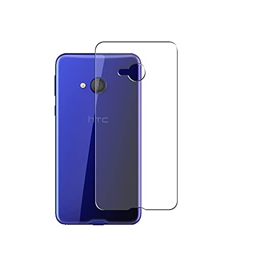 [2 Pack] Synvy Back Protector Film, compatible with HTC U Play Guard Skin [ Not Tempered Glass Screen Protectors ] -