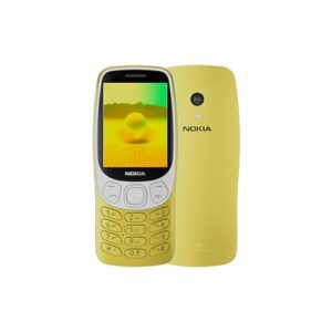 Nokia 3210 Dual-SIM 128MB ROM + 64MB RAM (GSM Only | No CDMA) Factory Unlocked 4G/LTE Smartphone (Y2K Gold) - International Version -