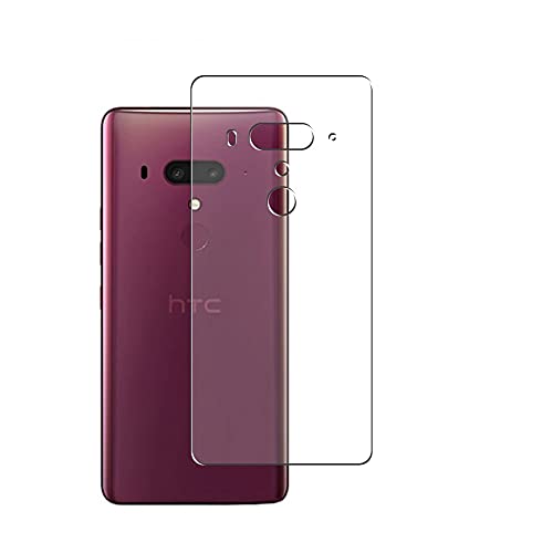 [2 Pack] Synvy Back Protector Film, compatible with HTC U12+ u12 plus Guard Skin [ Not Tempered Glass Screen Protectors ] -