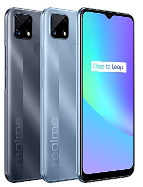 realme C25s Dual-SIM 128GB ROM + 4GB RAM (GSM Only | No CDMA) Factory Unlocked 4G/LTE Smartphone (Water Blue) - International Version -