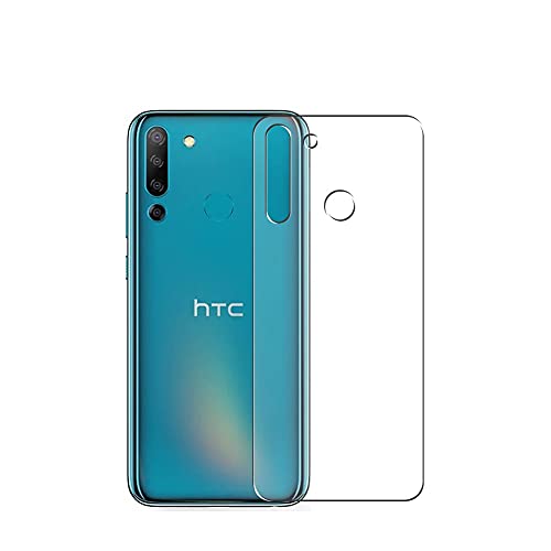 [2 Pack] Synvy Back Protector Film, compatible with HTC Wildfire E3 Guard Skin [ Not Tempered Glass Screen Protectors ] -