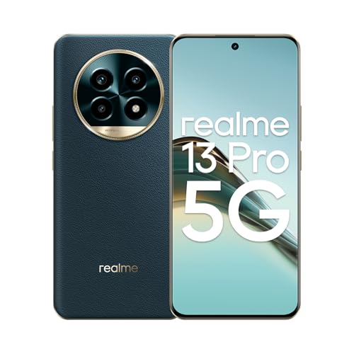 realme 13 Pro Dual-SIM 512GB ROM + 12GB RAM (GSM Only | No CDMA) Factory Unlocked 5G Smartphone (Emerald Green) - International Version -