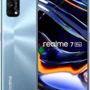 realme 7 Pro Dual-SIM 128GB ROM + 8GB RAM (GSM Only | No CDMA) Factory Unlocked 4G/LTE Smartphone (Silver) - International Version -