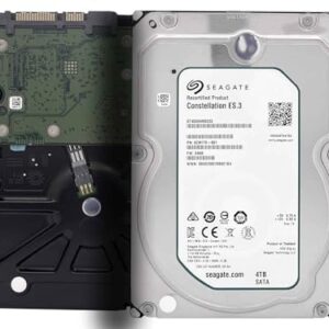 Seagate Bulk ST4000NM0033 Constellation ES.3 4TB SATA 6G (Renewed) -