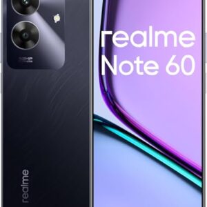 realme Note 60 Dual-SIM 64GB ROM + 3GB RAM (GSM Only | No CDMA) Factory Unlocked 4G/LTE Smartphone (Marble Black) - International Version -
