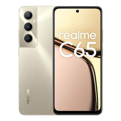 realme C65 Dual-SIM 256GB ROM + 8GB RAM (GSM Only | No CDMA) Factory Unlocked 4G/LTE Smartphone (Starlight Gold) - International Version -