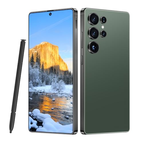 MMY I25 Ultra 5G Unlocked Smartphone,8GB+256GB Fully Cell Phone for Android 14, 6.99" Unlocked Cell Phone, 7000mAh, 68MP+108MP Dual Camera/Dual SIM/Fingerprint Lock/Face (Green) -