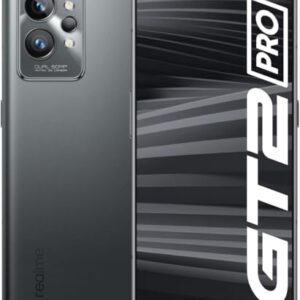 realme GT2 Pro Dual-SIM 128GB ROM + 8GB RAM (GSM Only | No CDMA) Factory Unlocked 5G Smartphone (Steel Black) - International Version -