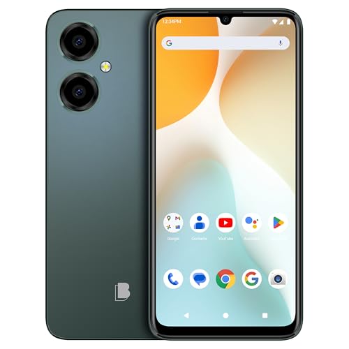 BLU G64 | 2024 | All-Day Battery | Unlocked | 6.8” HD+ Infinity Display | 256GB | Dual 50MP Camera | US Warranty| Green -