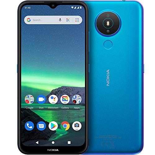 Nokia 1.4 Dual-SIM 16GB ROM + 1GB RAM (GSM Only | No CDMA) Factory Unlocked 4G/LTE Smartphone (Fjord) - International Version -